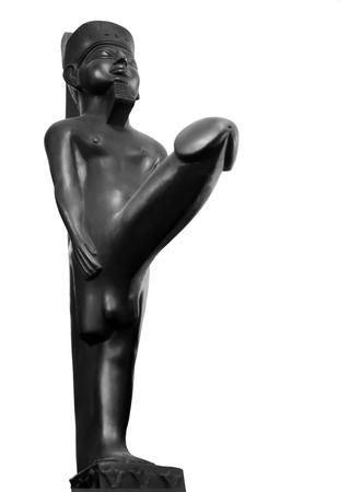 Egyptian god of fertility and livestock defender travelers - Min  Statuette,  souvenir, gift  の写真素材