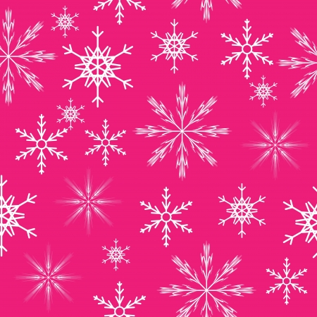 seamless snowflakes background   Vector illustrationのイラスト素材