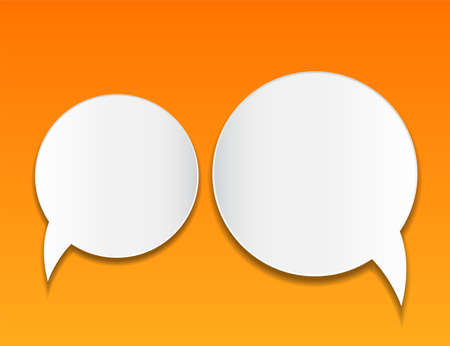 Abstract speech bubble vector backgroundのイラスト素材