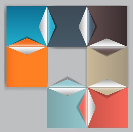 INFOGRAPHICS design elements illustrationのイラスト素材