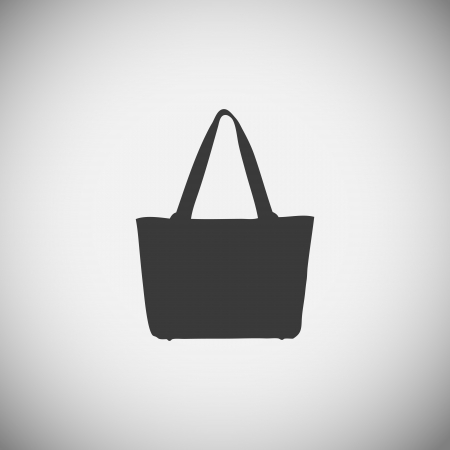 Bags wood application iconsのイラスト素材