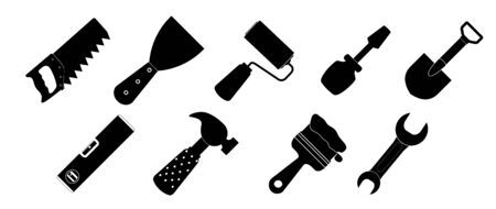 Different tools icon vector illustration set1のイラスト素材