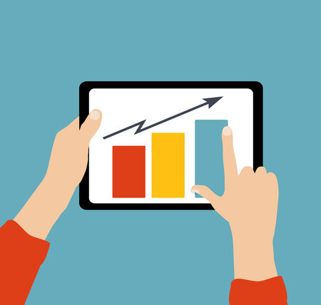 Business Flat Concept Vector Illustrationのイラスト素材