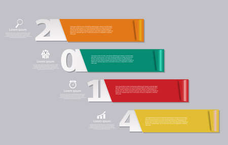 Infographic Templates for Business Illustrationのイラスト素材