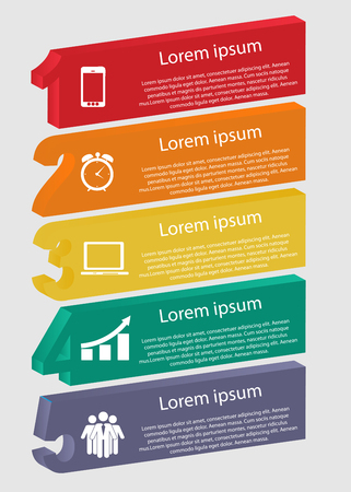 Infographic Templates for Business Illustrationのイラスト素材