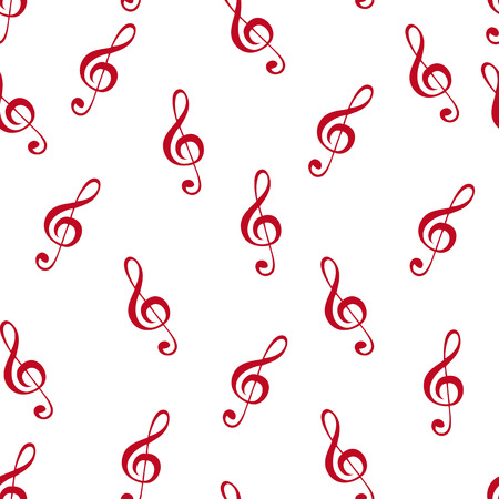 Abstract music seamless pattern backgroundのイラスト素材