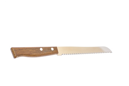 Knife Isolated on White .の写真素材