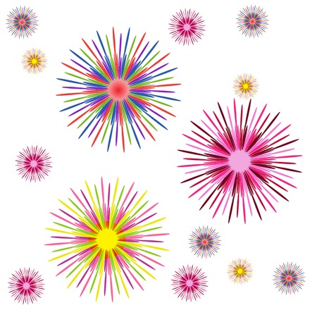 Colorful Abstract Psychedelic Art Background. Vector Illustratioのイラスト素材