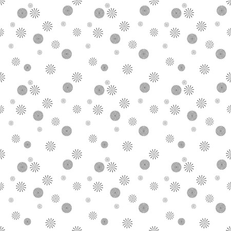 Seamless Pattern. Abstract Psychedelic Art Background. Vector Ilのイラスト素材