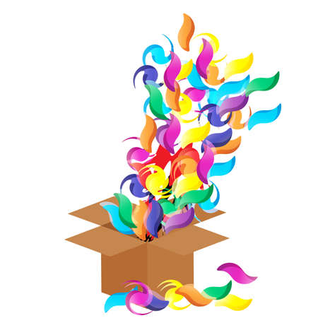 Gift Box Backgroundのイラスト素材