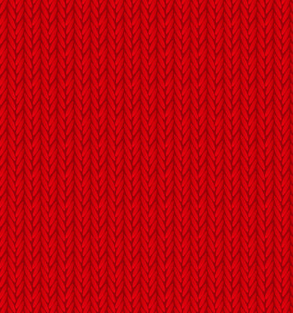 Red Sweater Texture Background.のイラスト素材