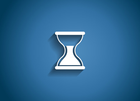 Time Glossy Icon Vector Illustration EPS10
