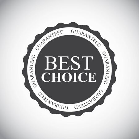 Best Choice Label Vector Illustration EPS10のイラスト素材