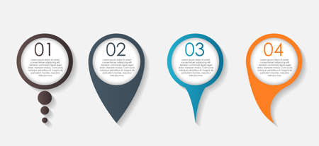 Infographic Design Elements for Your Business Vector Illustration.のイラスト素材