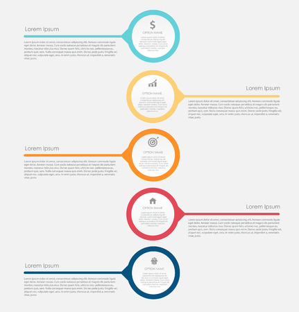 Infographic Design Elements for Your Business Vector Illustration.のイラスト素材