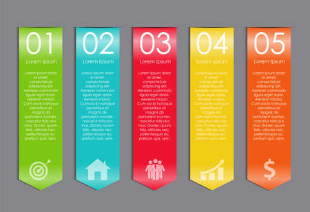 Infographic Design Elements for Your Business Vector Illustration.のイラスト素材