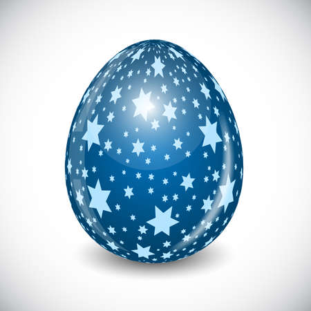 Beautiful Easter Egg Vector Illustrationのイラスト素材
