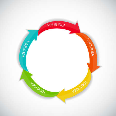 Infographic Design Elements for Your Business Vector Illustratioのイラスト素材