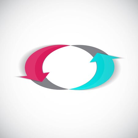 Arrow Icon Sign for Your Design. Vector Illustrationのイラスト素材