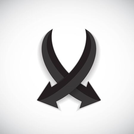 Arrow Icon Sign for Your Design. Vector Illustrationのイラスト素材