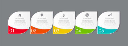 Infographic Design Elements for Your Business Vector Illustrationのイラスト素材