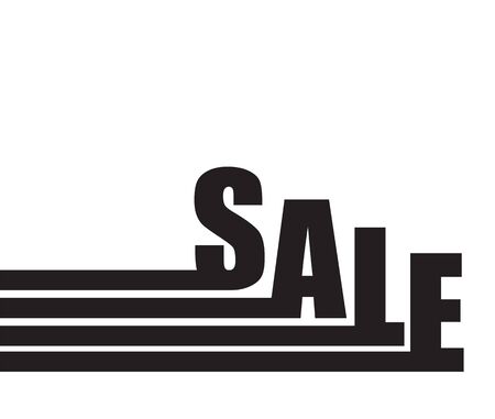 Sale Banner with Place for Your Text. Vector Illustrationのイラスト素材