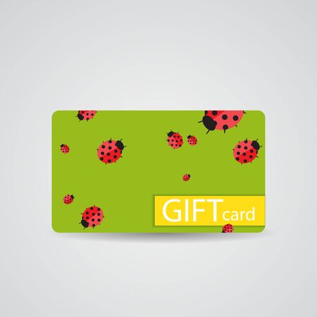 Abstract Beautiful Gift Card Design, Vector Illustrationのイラスト素材