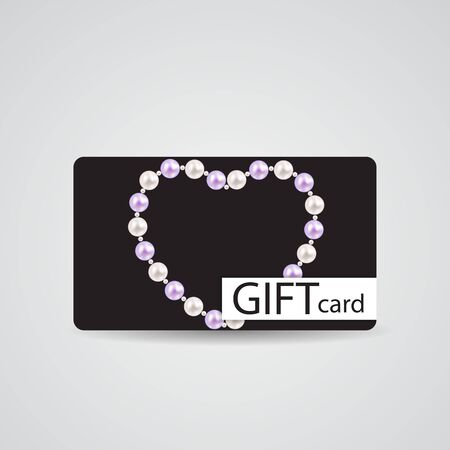 Abstract Beautiful Gift Card Design, Vector Illustrationのイラスト素材