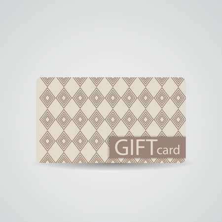 Abstract Beautiful Gift Card Design, Vector Illustrationのイラスト素材