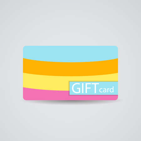 Abstract Beautiful Gift Card Design, Vector Illustrationのイラスト素材