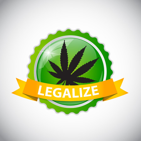 Abstract Cannabis Background Vector Illustrationのイラスト素材