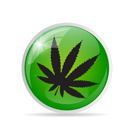 Abstract Cannabis Background Vector Illustrationのイラスト素材