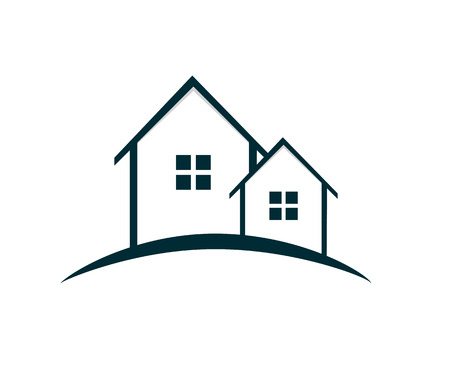 Houses Vector Illustrationのイラスト素材