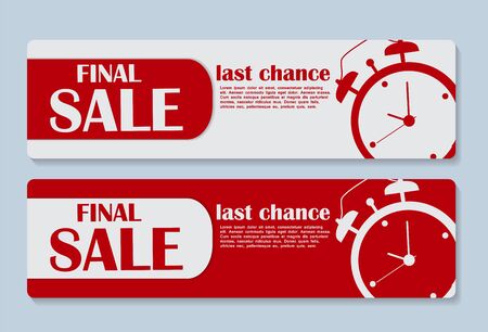 Sale Banner with Place for Your Text. Vector Illustrationのイラスト素材