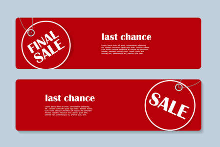 Sale Banner with Place for Your Text. Vector Illustrationのイラスト素材