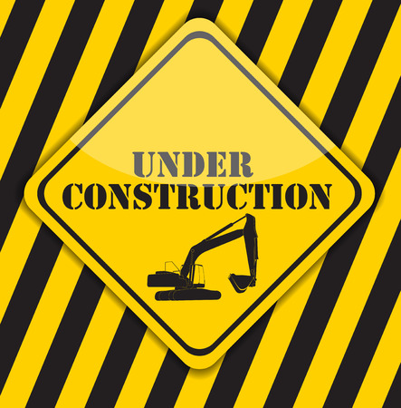 Under Construction. Vector Illustration  のイラスト素材