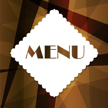 Restaurant Menu Template Vector Illustration のイラスト素材