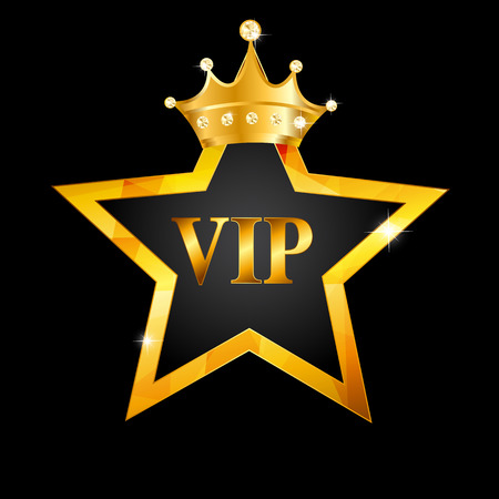 VIP Members Card Vector Illustrationのイラスト素材