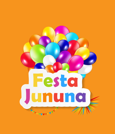 Festa Jununa Backgroundのイラスト素材