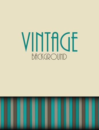 Retro Vintage Background Template Vector Illustration EPS10のイラスト素材