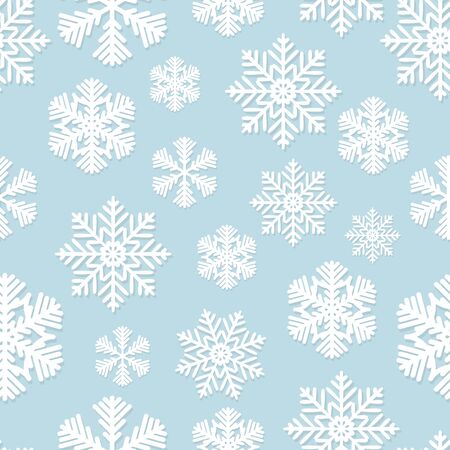 Abstract Christmas and New Year Seamless Pattern Background. Vector Illustration のイラスト素材