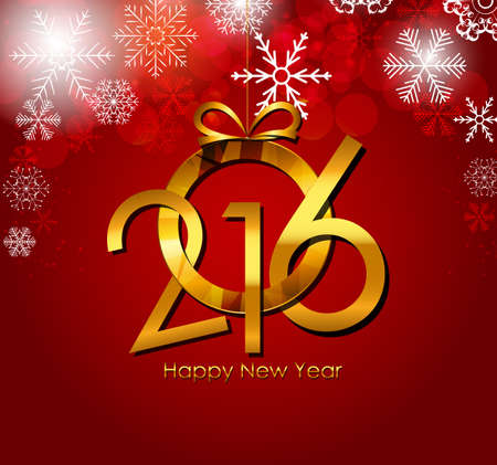 2016 New Year Background. のイラスト素材