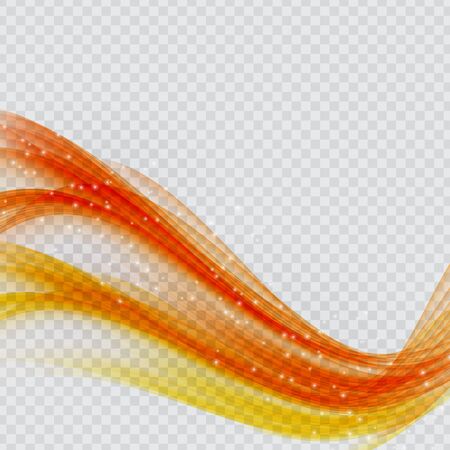 Abstract Colored Wave Background. Vector Illustration. EPS10のイラスト素材