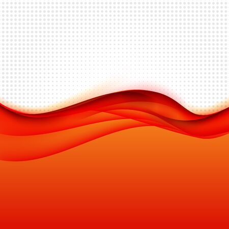Abstract Colored Wave Background. Vector Illustration. EPS10のイラスト素材
