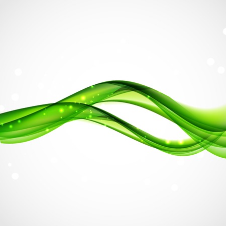 Abstract Colored Wave Background. Vector Illustration. EPS10のイラスト素材