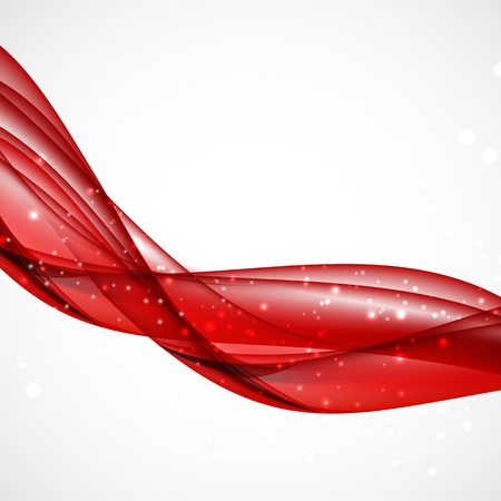 Abstract Colored Wave Background. Vector Illustration. EPS10のイラスト素材