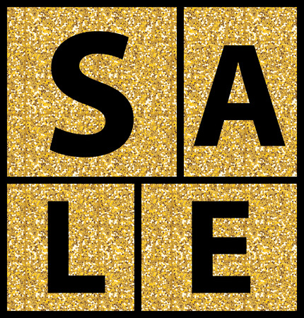 Sale Banner. Vector Illustrationのイラスト素材