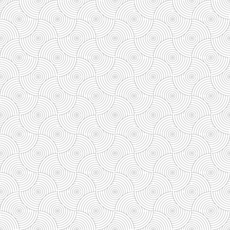 Seamless Pattern. Abstract Psychedelic Art Background. Vector Illustration.のイラスト素材