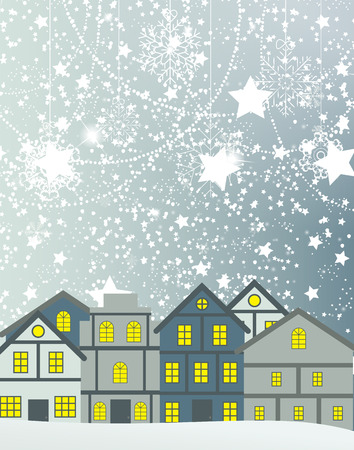 Abstract Christmas and New Year Background.のイラスト素材