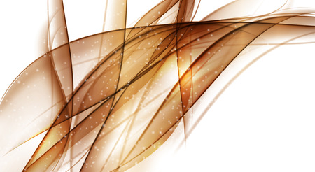 Abstract Colored Wave on  Background. Vector Illustration.のイラスト素材